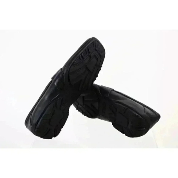 Calvin Klein black men’s leather loafer sz 10  M - Picture 2 of 4